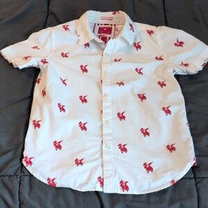 Santa Shirt. Boys Size 8